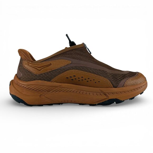 Hoka Project Transport Zip Mineral Brown Men's Trail Running Shoes 1162850-MRWN - Picture 2 of 14